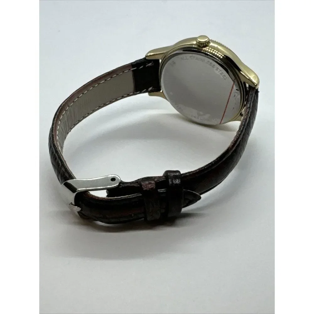 Fossil Laney BQ3391 Women's Leather Strap Analog Dial Quartz Wrist Watch JNA312